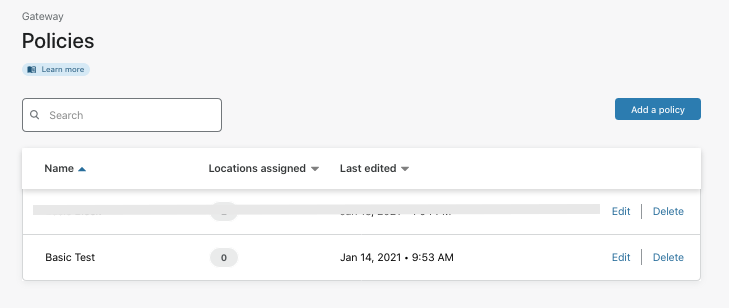 Cloudflare Gateway Policies